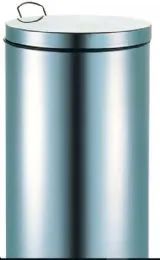 2 Units of Stainless Steel Step Trash Can - Waste Basket