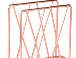 12 Pieces Rose Gold Napkin Holder - Napkin and Paper Towel Holders