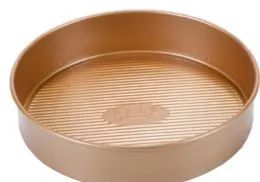 12 of Non Stick Round Pan Copper Finish