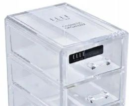 6 Pieces 3 Drawer Cosmetic Organizer - Storage & Organization