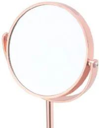 6 Pieces Vanity Mirror Rose Gold - Cosmetic Displays