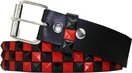 60 Wholesale Adult Unisex Studded Belt