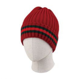 36 Pieces Womens Ribbed Winter Beanie Hat - Winter Beanie Hats
