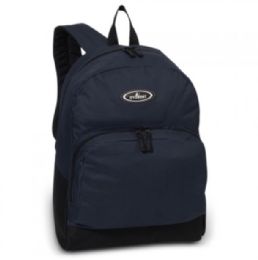 30 Wholesale Everest Classic Backpack With Front Organizer In Navy