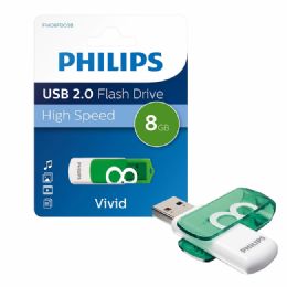 100 Bulk Philips Usb Flash Drive 8gb