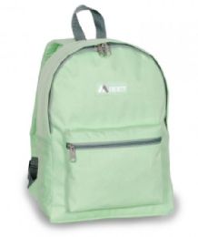30 Wholesale Everest Basic Color Block Backpack In Jade