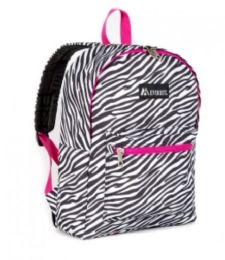 30 Wholesale Everest Basic Pattern Backpack In Zebra