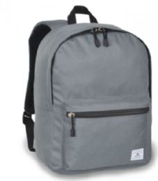 30 Pieces Everest Deluxe Laptop Backpack In Dark Grey - Backpacks 15" or Less