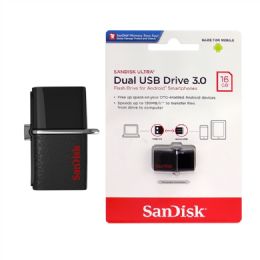 25 Bulk Sandisk Ultra Dual Usb Drive 16gb