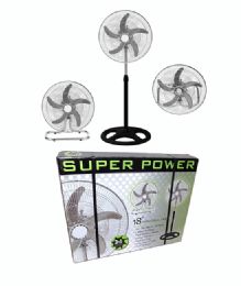 18 Inches 3 In 1 With 120 Degrees Oscillation Industrial Fan