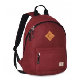 30 Pieces Everest Vintage Backpack In Burgundy - Backpacks 16"