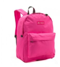 30 Pieces Everest Classic Backpack In Candy Pink - Backpacks 16"