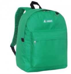 30 Pieces Everest Classic Backpack In Emerald Green - Backpacks 16"