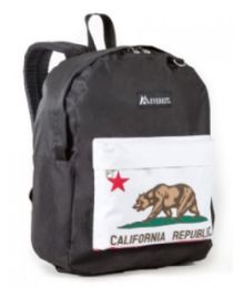 30 Pieces Everest Pattern Printed Backpack In California Republic - Backpacks 16"