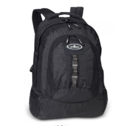 30 Wholesale Everest Multiple Compartment Deluxe Backpack In Black