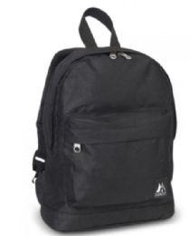 30 Pieces Junior Backpack In Black - Backpacks 15" or Less