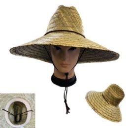 24 of Straw Hat With Large Brim [black Edge]