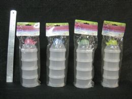 48 Pieces 4 Section Baby Snack Carrier - Baby Utensils
