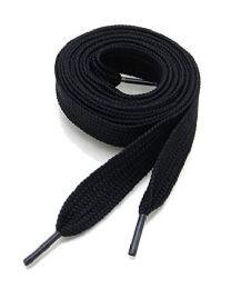72 Bulk 45 Inch Black Sneakers And Casual Shoes Shoe Lace