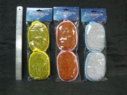 36 Wholesale 2 Piece Scouring Pads