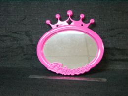 48 Wholesale Plastic Princess Mirror