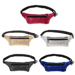 24 of Travel Fanny Pack Money Belt In 5 Assorted Colors