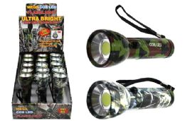 15 Wholesale Cob Led Camo Mega Flashlight Ultra Bright