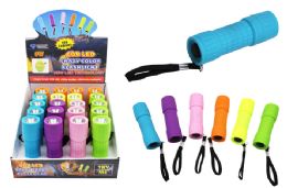 40 Wholesale Cob Led Crazy Color Promo Flashlight Ultra Bright