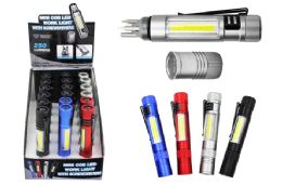 18 of Cob Led Pocket Light With Screwdrivers Ultra Bright