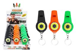 48 of Cob Led Whistle Keychain Ultra Bright