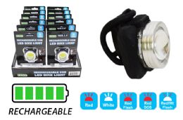 12 Pieces Rechargeable Cob Led Bike Light Ultra Bright - Lamps and Lanterns
