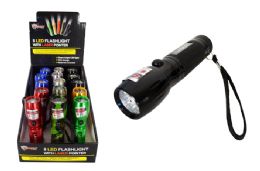 15 of 8 Led Flashlight With Laser