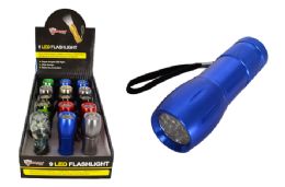 15 Pieces 8 Led Flashlight With Laser - Flash Lights