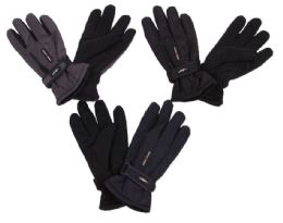 60 Pairs Men's Ski Gloves With  Touch Closure Straps - Ski Gloves