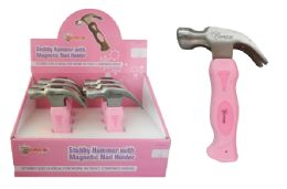 12 Wholesale Pink Stubby Hammer