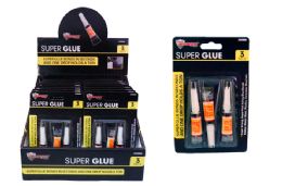 20 Wholesale 3 Piece Super Glue