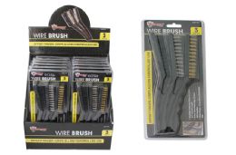 24 Wholesale Wire Brush Set