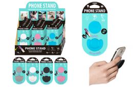 72 Wholesale Collapsible Phone Grip Assorted Color