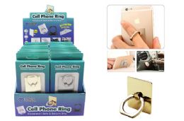 24 Pieces Cell Phone Ring 3 In 1 Functionality Assorted Colors - Cell Phone Accessories