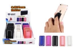 48 Pieces Elastic Cell Phone Grip With Kick Stand - Tripods and Phone Holders