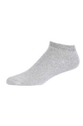 120 Wholesale Men's Sport No Show Sock In Grey Size 10-13
