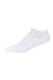 120 Pairs Women's Sport No Show Sock In White Size 9-11 - Womens Ankle Sock