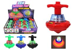 36 Wholesale Flashing Led Toy Top With Music