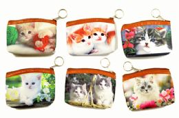 96 Wholesale Kitty Coin Purse