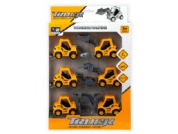 6 Wholesale 6 Piece Pull Back Super Friction Power Trucks