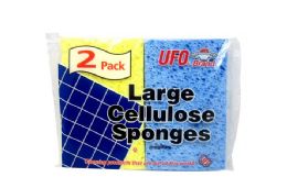 48 Pieces Large Cellulose Sponge - Scouring Pads & Sponges