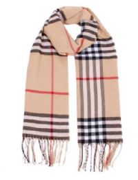 24 Pieces Unisex Plaid Printed Winter Scarf - Winter Scarves