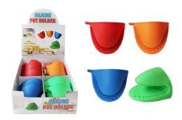 48 Pieces Silicone Pot Holder - Oven Mits & Pot Holders