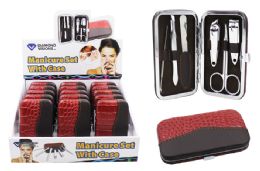 30 Wholesale Manicure Set With Case 6 Piece