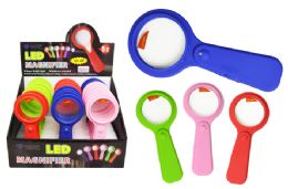 48 Pieces Compact Led Magnifying Glass - Magnifying  Glasses